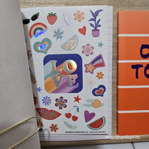 Paint Chip Style Cover Blank Notebooks Crap to Do Crap to Buy New W Extras - Picture 2 of 6